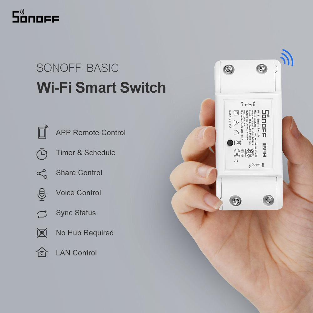 Sonoff Basic Switch - Itead SONOFF Basic R2 Mini Modulo