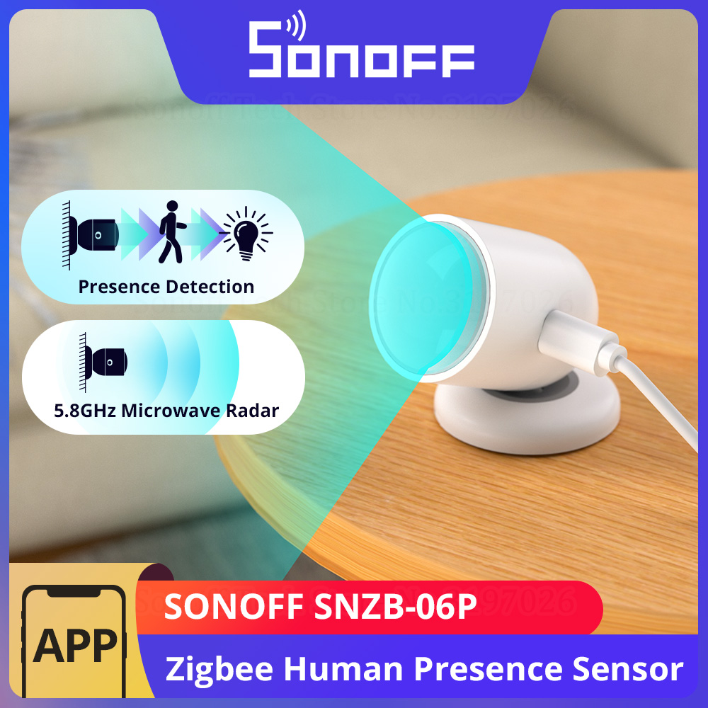 Sonoff Basic Switch - SONOFF SNZB-06P Zigbee Sensore di presenza