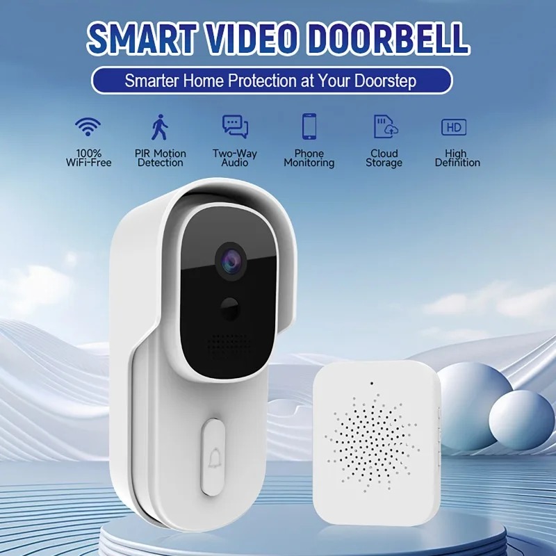 Smart Doorbell Wired - Videocitofono WiFi con Ampio Angolo di