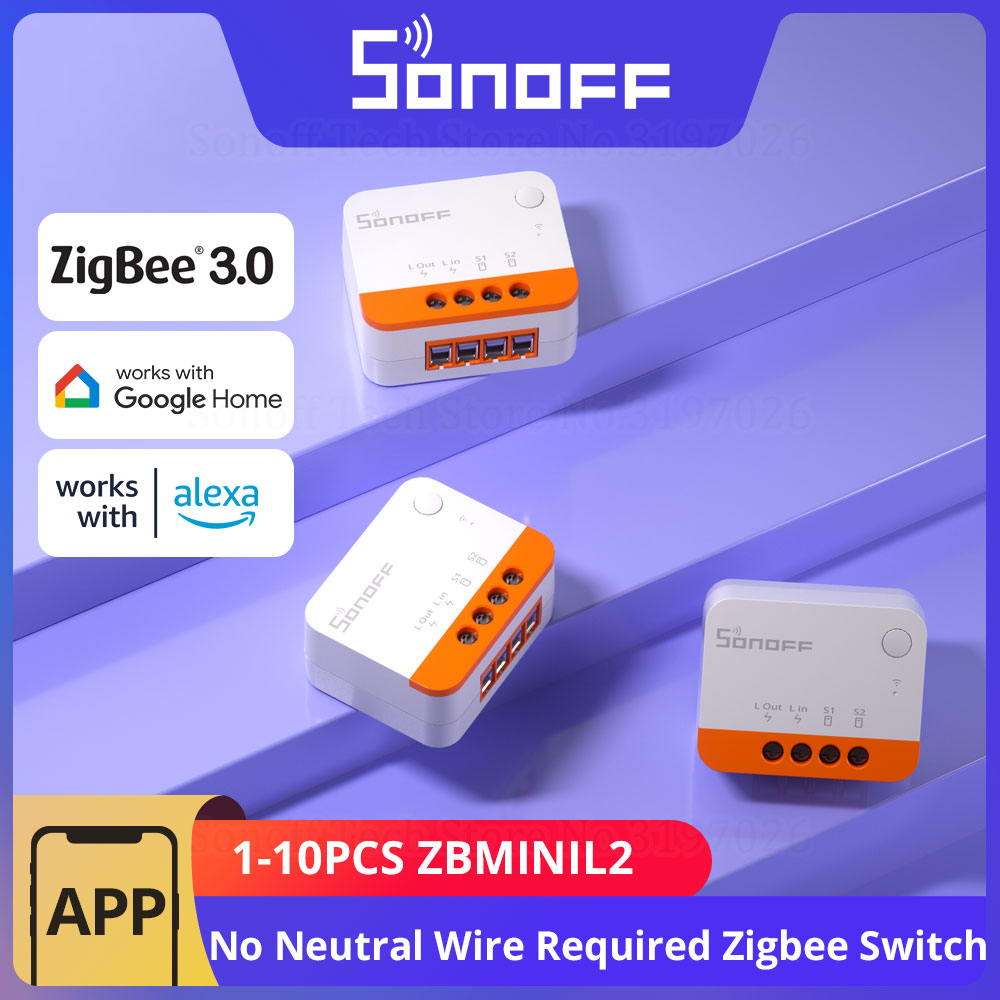 Sonoff Basic Switch - 1-10 Pezzi SONOFF ZBMINIL2 Zigbee 3.0