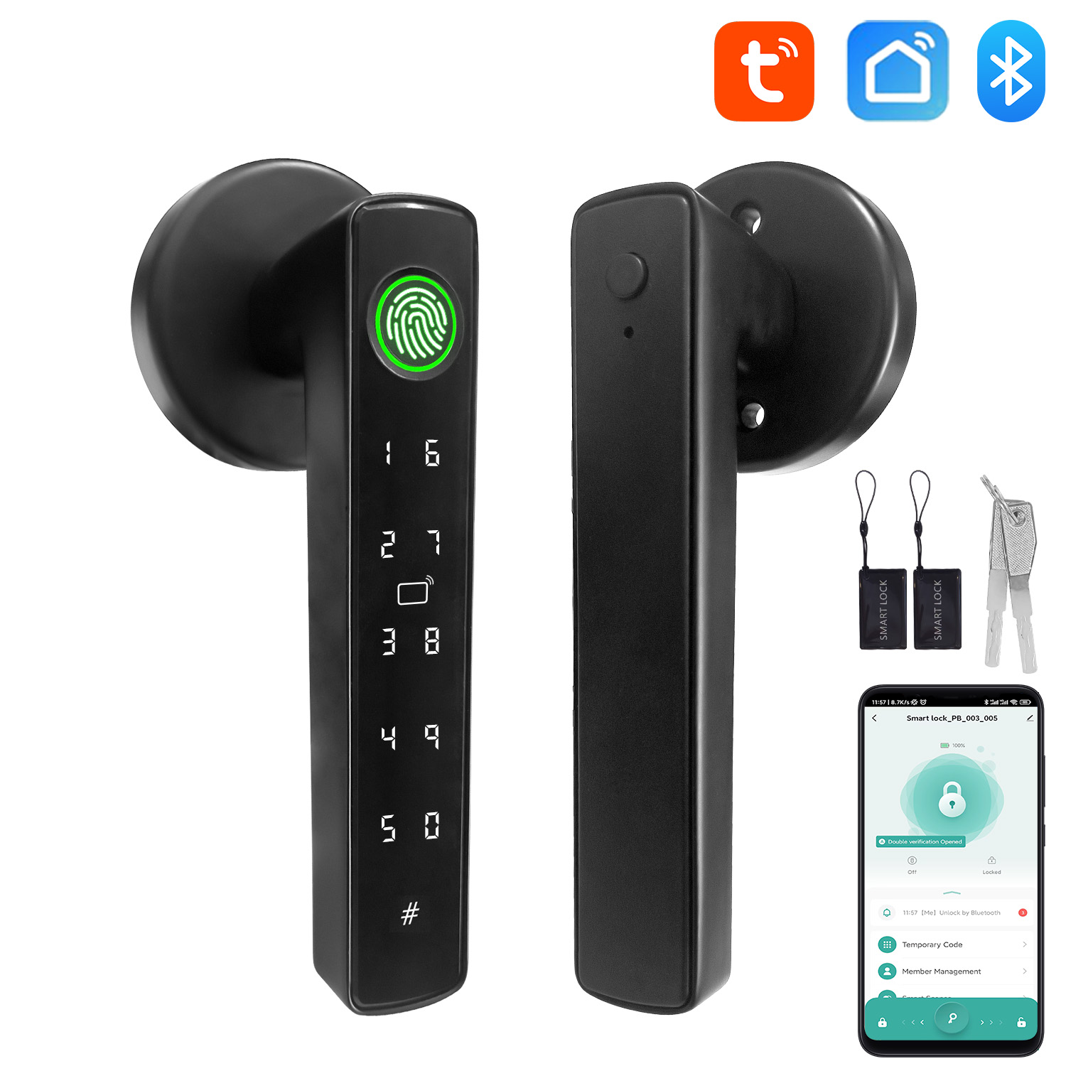 Home Automation Tutorial - Serratura Intelligente Bluetooth Tuya, Serratura Elettronica