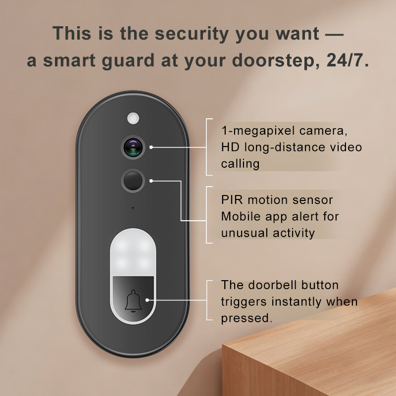 Campanello Video WiFi Wireless - Smart Doorbell Wired recensione e prezzo