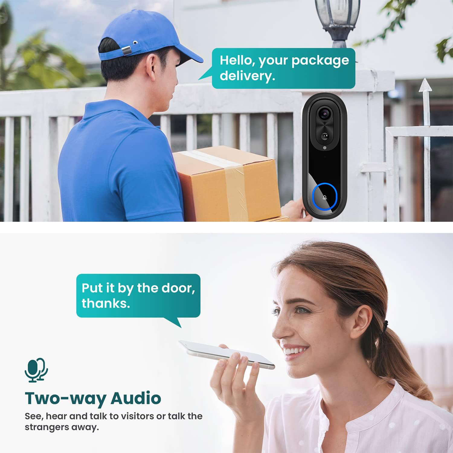 Campanello video WiFi 5G 2.4G  - Smart Doorbell Wired recensione e prezzo