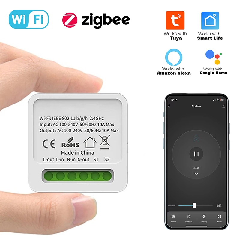 Tuya 16A Mini Wifi Smart Switc - Diy Home Automation Controller recensione e prezzo