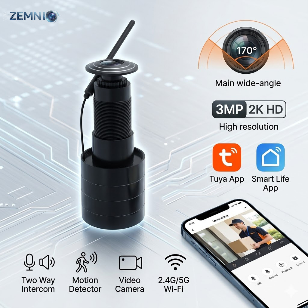 Telecamera per spioncino intel - Smart Doorbell Wired recensione e prezzo