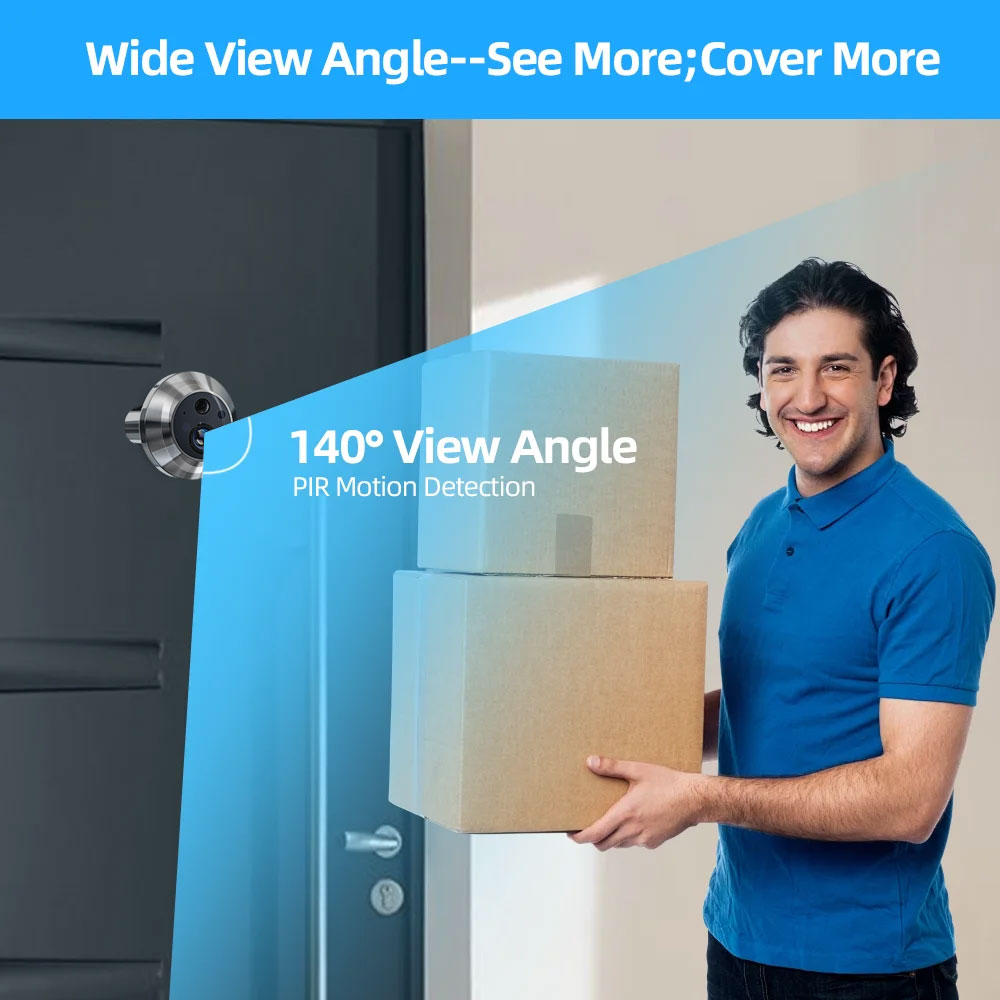 Tuya Smart 5MP 140° °   Spionc - Smart Doorbell Wired recensione e prezzo