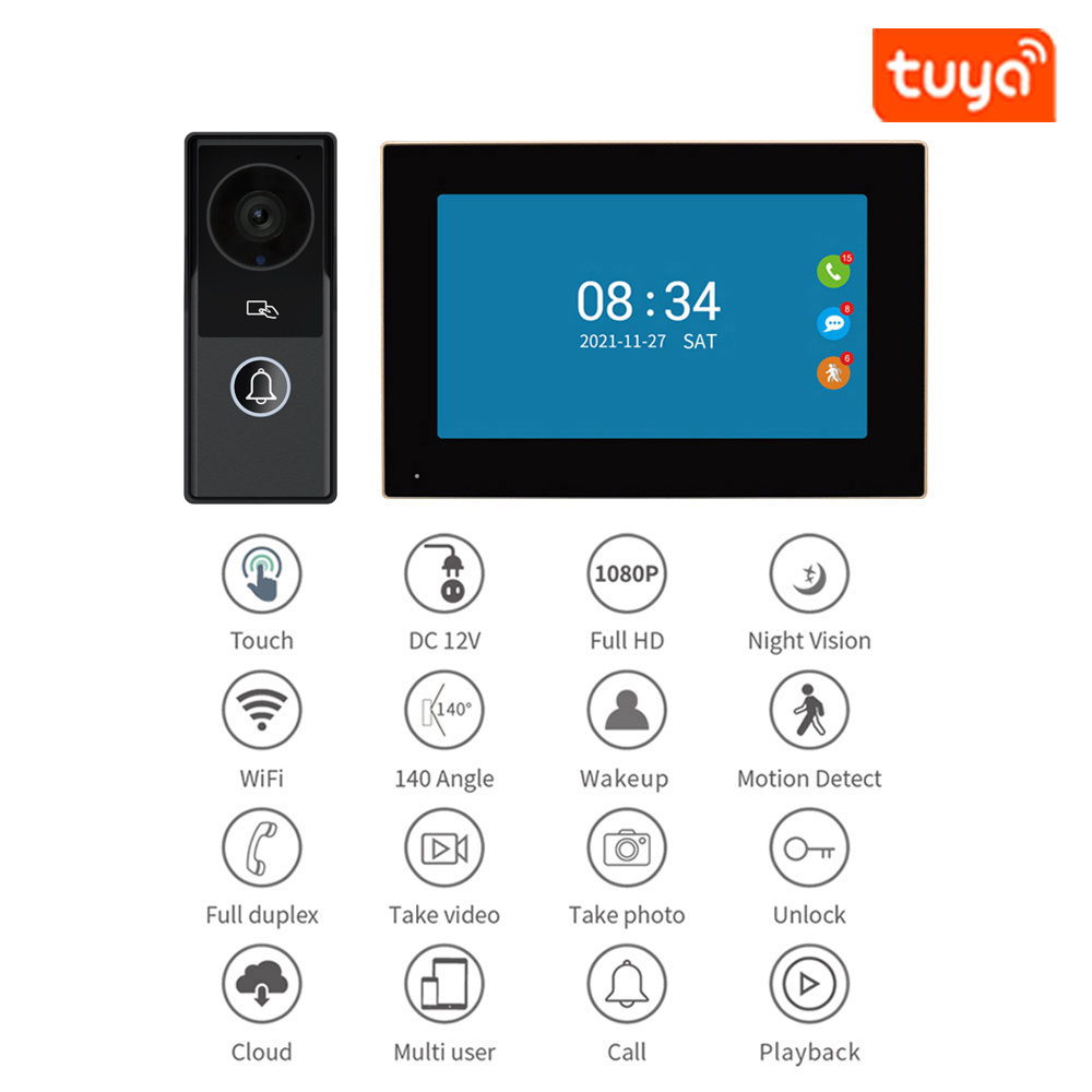 Videocitofono da 7/10 pollici  - Smart Doorbell Wired recensione e prezzo