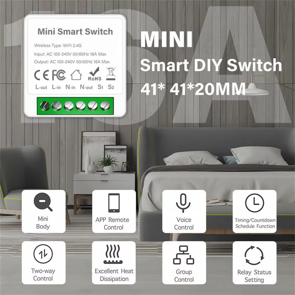 Interruttore Smart Mini WiFi Z - Diy Home Automation Controller recensione e prezzo