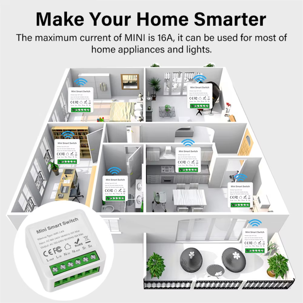 Interruttore Smart Mini WiFi Z - Diy Home Automation Controller recensione e prezzo