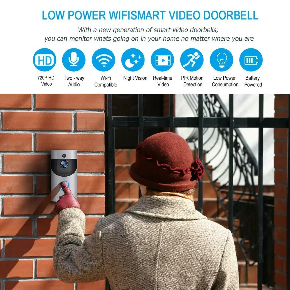 Campanello Wireless WIFI HD 72 - Smart Doorbell Wired recensione e prezzo