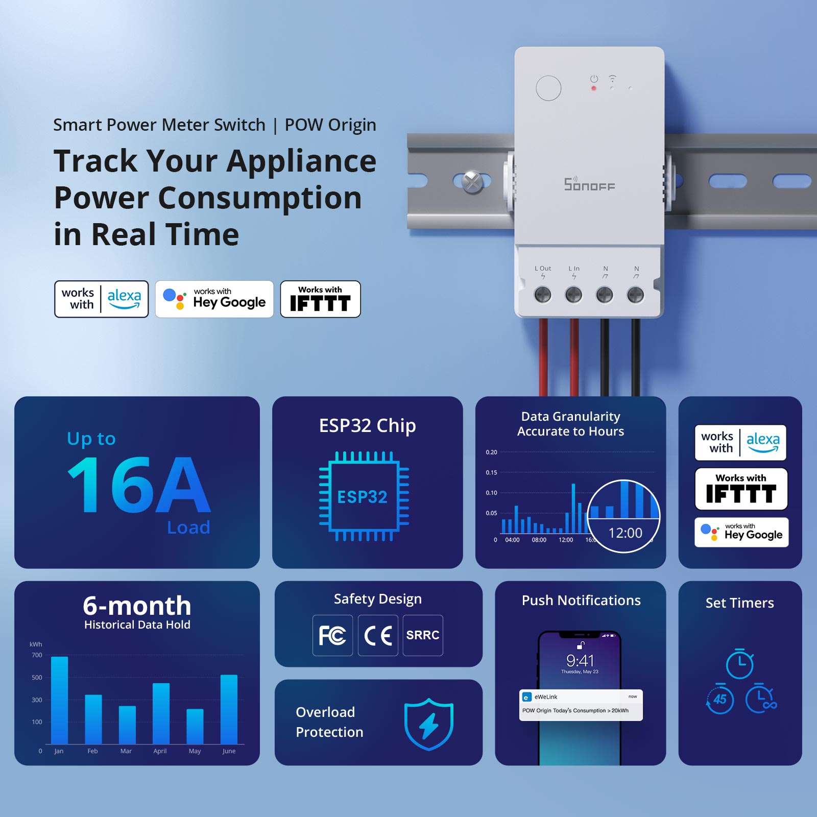 SONOFF POW Origin Powr316 Inte - Sonoff Basic Switch recensione e prezzo