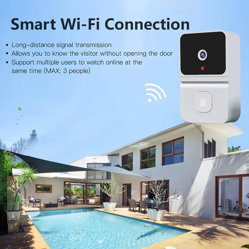Campanello Video Wireless Inte - Smart Doorbell Wired recensione e prezzo