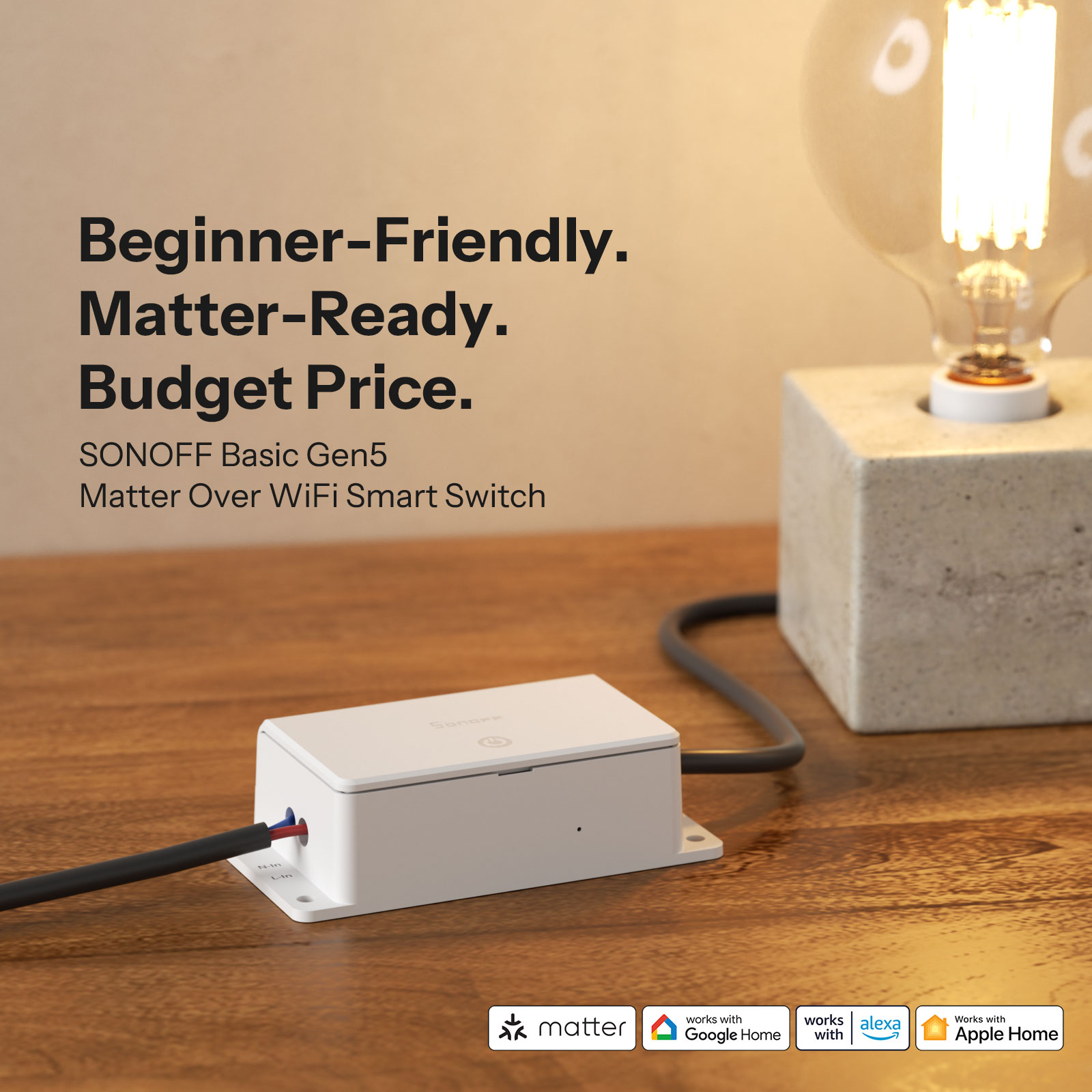 SONOFF Basic Gen5 (BASIC-1GS)  - Sonoff Basic Switch recensione e prezzo