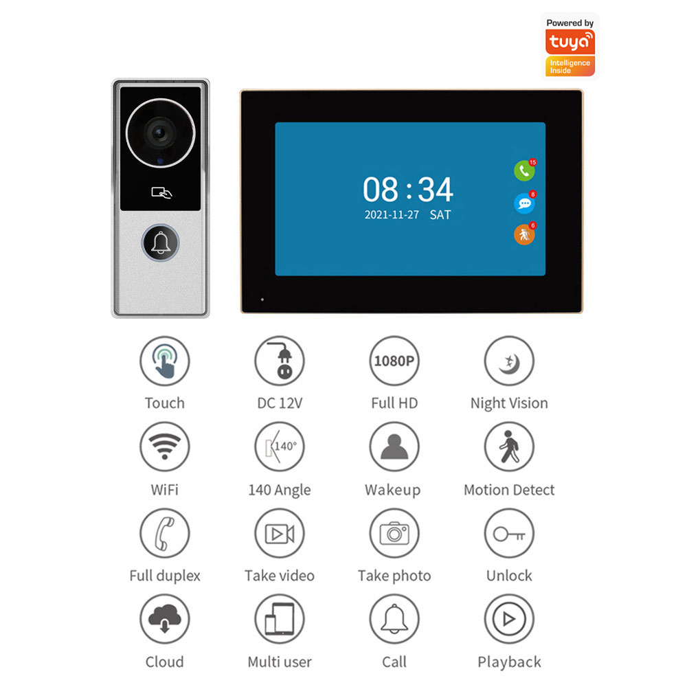Sistema Videocitofono Wi-Fi 10 - Smart Doorbell Wired recensione e prezzo