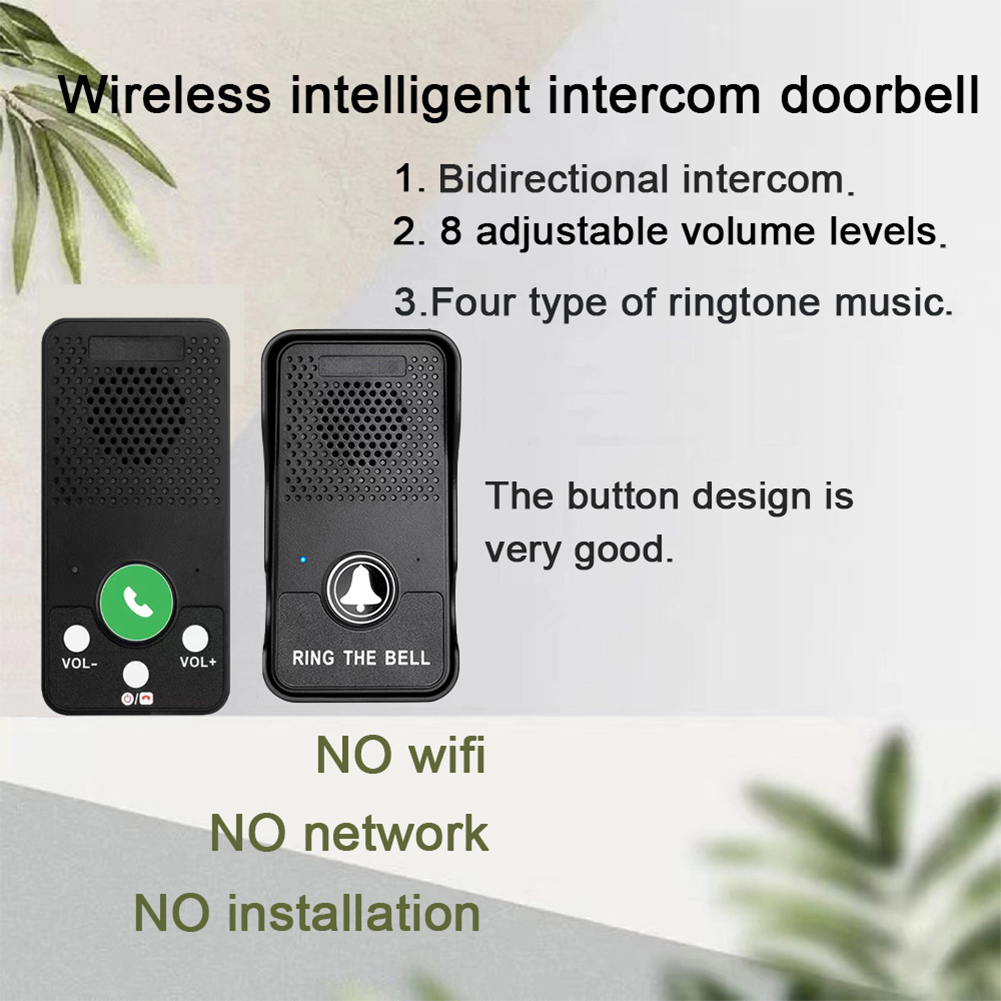 Campanello senza fili Batteria - Smart Doorbell Wired recensione e prezzo