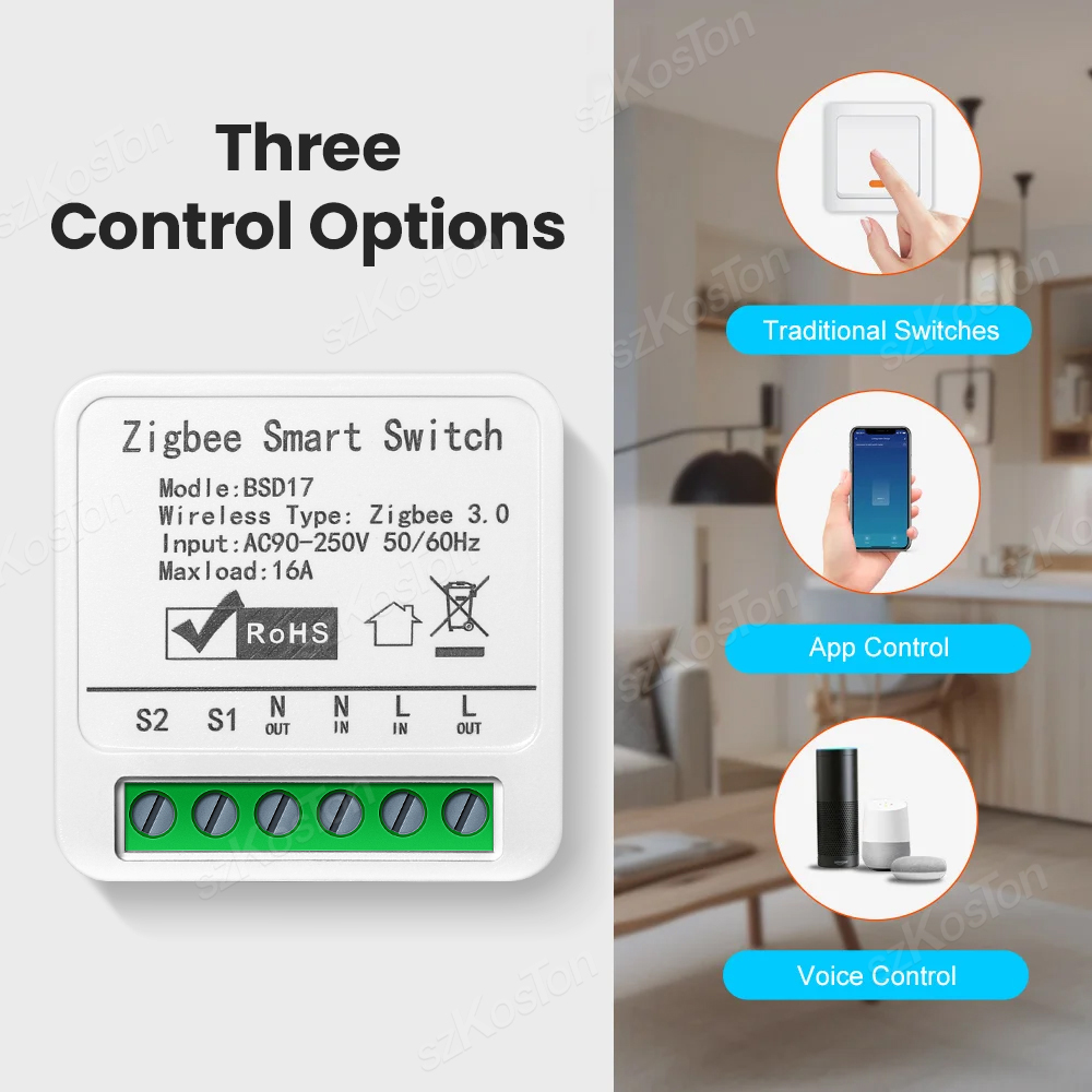 16A Tuya ZigBee Modulo Smart S - Home Automation Diy recensione e prezzo
